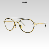  Kính Thom Browne Gọng Gold Viền Cờ TB109 CGLDNVY 