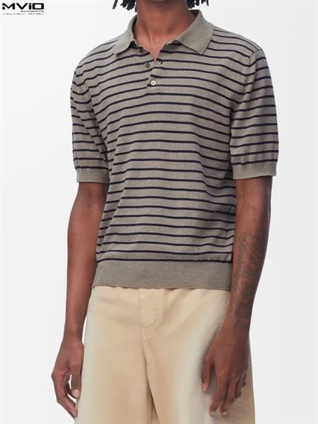  Polo Loewe Be Dệt Kim Kẻ Ngang H616Y14K68 