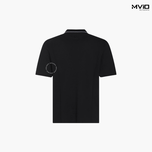  Polo Brunello Cucinelli Đen Logo MOT638765 