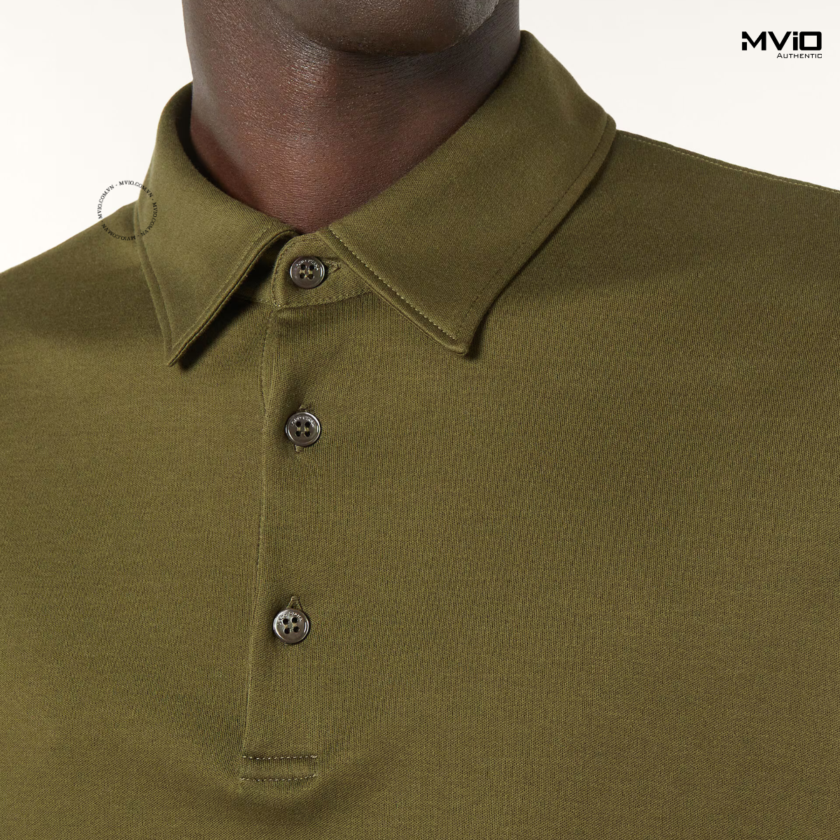  Polo Loro Piana Xanh Green Cotton Sea Island FAP0798171566 