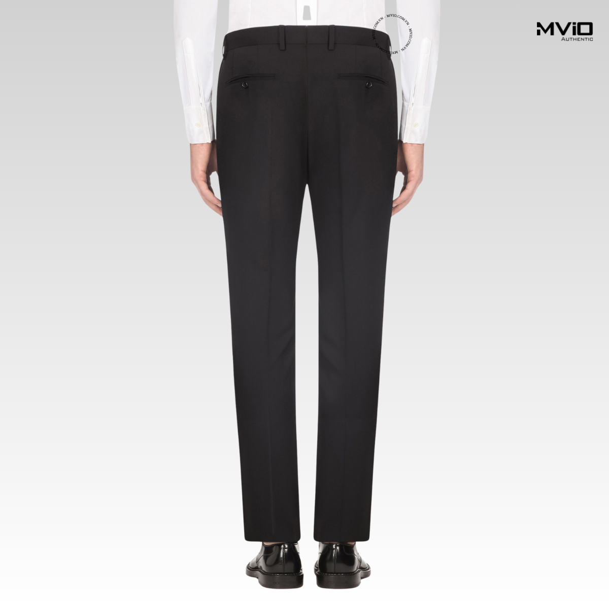  Quần Vải Dolce Gabbana Đen Slim Mã 02 G6DAMTFU3KK_N0000 