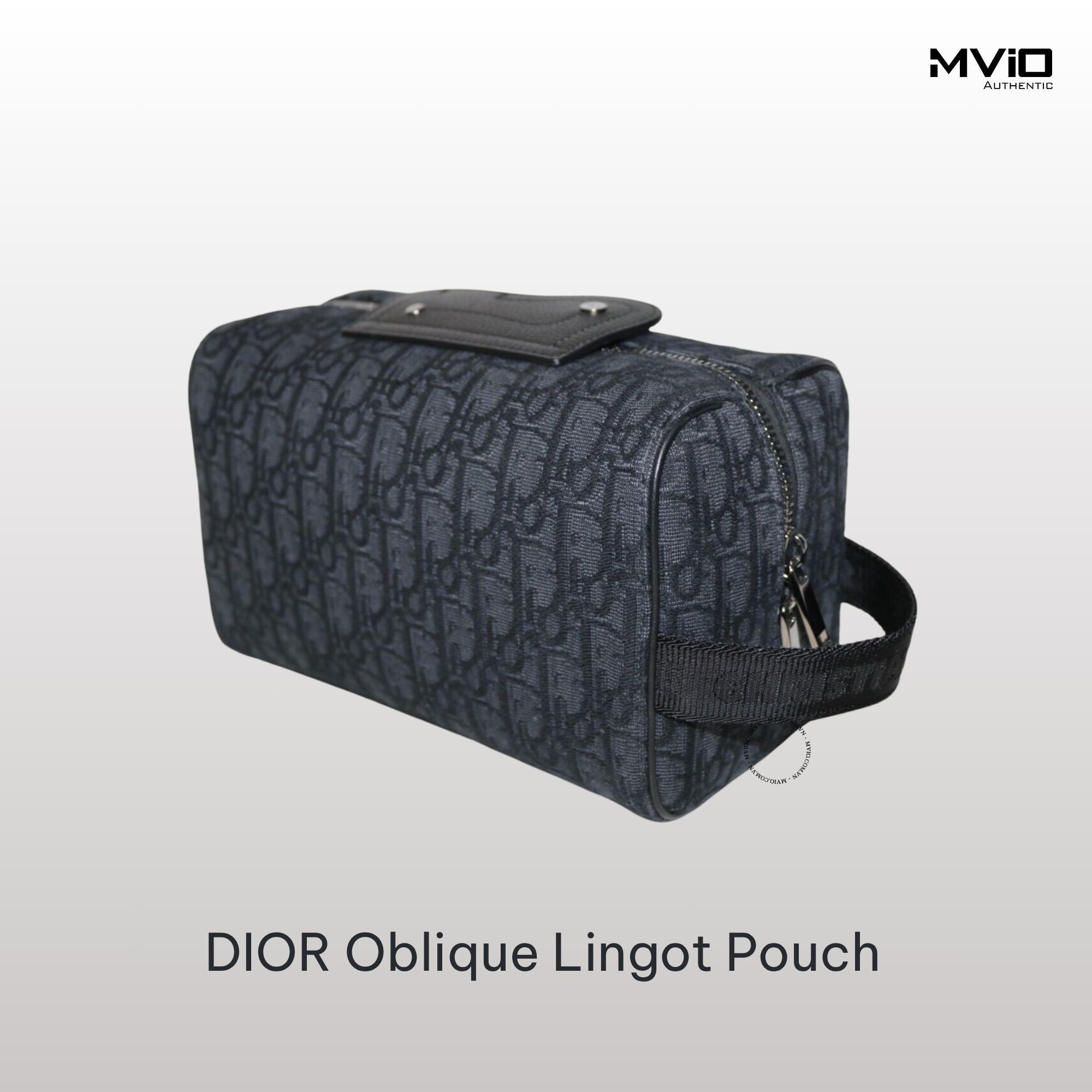  Túi Dior Locker Đen Vân Oblique 2ADCA418YKY_H03E 