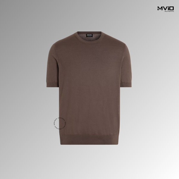  Phông Zegna Nâu Dệt Kim UFC90A9 C10 