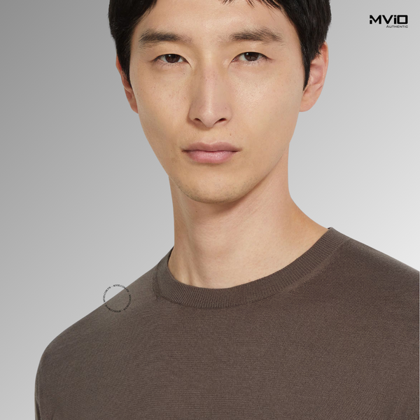  Phông Zegna Nâu Dệt Kim UFC90A9 C10 