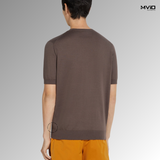  Phông Zegna Nâu Dệt Kim UFC90A9 C10 