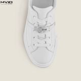  Sneaker Hermes Trắng Khoá Kelly Sliver H212901ZH90 