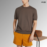  Phông Zegna Nâu Dệt Kim UFC90A9 C10 