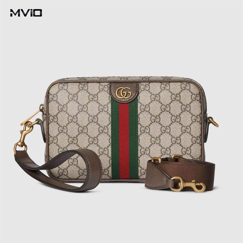  Túi & Clutch Gucci Mono Vạt Cờ 839155 FAEOF 9745 
