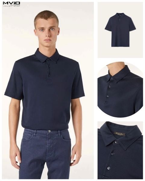  Polo Loro Piana Navy Cotton Sea Island FAP0798 169277 