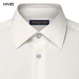  Sơ Mi Louis Vuitton Dài Tay Trắng Vân Damier Chìm 1AGN68 