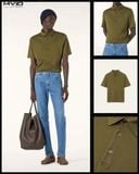  Polo Loro Piana Xanh Green Cotton Sea Island FAP0798171566 