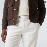  Quần Kaki Brunello Cucinelli Trắng M252DE1450 C2200 