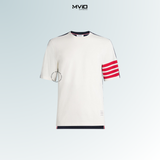  Phông Thom Browne Mix Tay Viền Đỏ MJS285A07862_960 