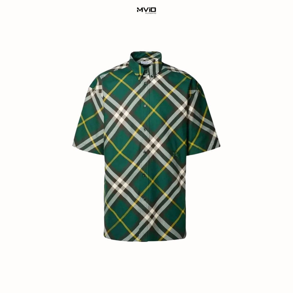  Sơ Mi Burberry Cộc Tay Ivy IP Check 8082903 