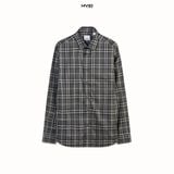  Sơ Mi Burberry Grey Dài Tay Kẻ Nhỏ 8092897 1003 