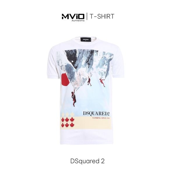  Phông Dsquared2 Trắng S74Gd0277 Climbing 