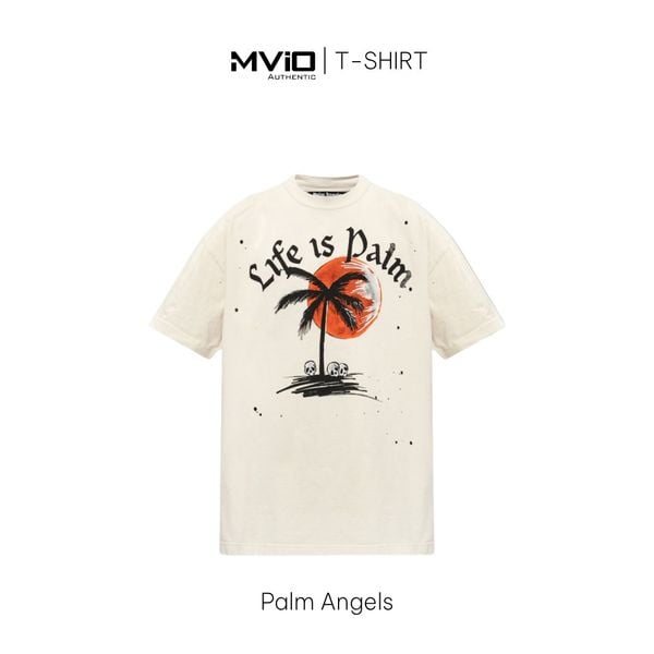  Phông Palm Angles Trắng Cây Dừa Đen PMAA072F22 JER006 