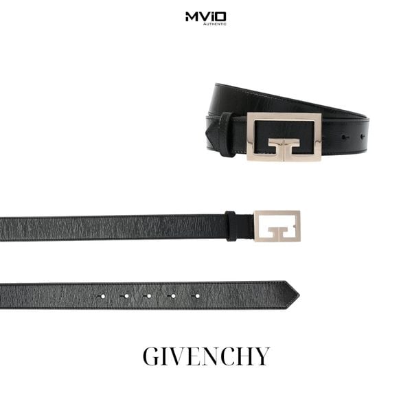  Belt Givenchy Đen Khoá Vàng Bk4032Kozc00190 