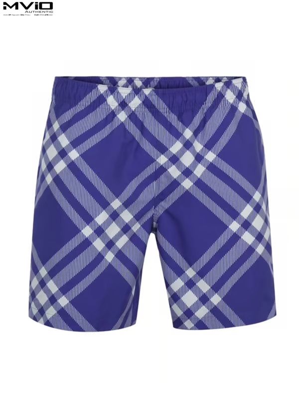  Short Burberry Xanh Kẻ Check 8079900 