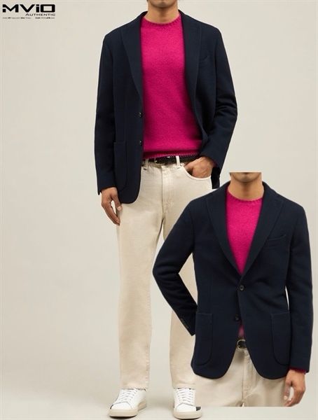  Blazer Boglioli Xanh Navy N1302EFA0015 790 