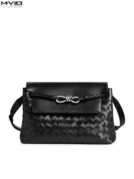  Túi Bottega Veneta Cross Body Da Đan 815781V2HLD 1208 