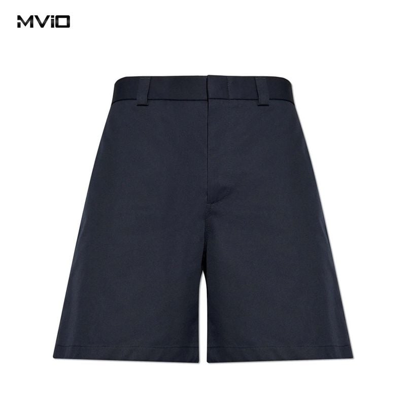  Short Gucci Kaki Navy Vạt Cờ Sau 784043 ZAQH5 4440 