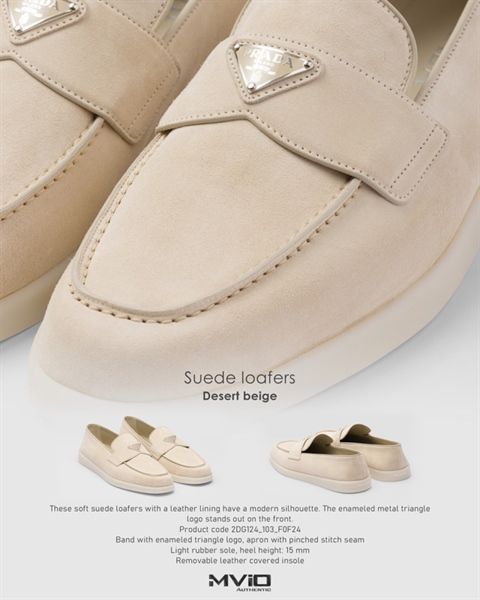  Loafer Prada Be Đế Trắng Tag 2DG124_103_F073E 