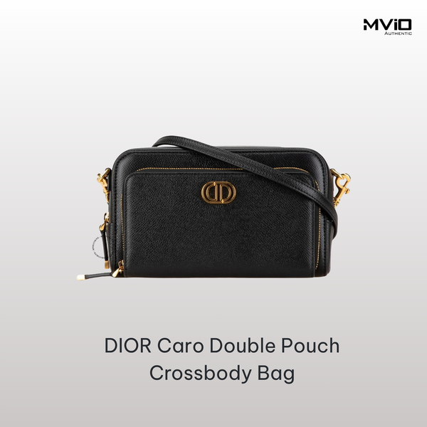  Túi Dior Đeo Chéo Đen CD Gold S7431UBAE 