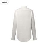  Sơ Mi Louis Vuitton Dài Tay Trắng Vân Damier Chìm 1AGN68 
