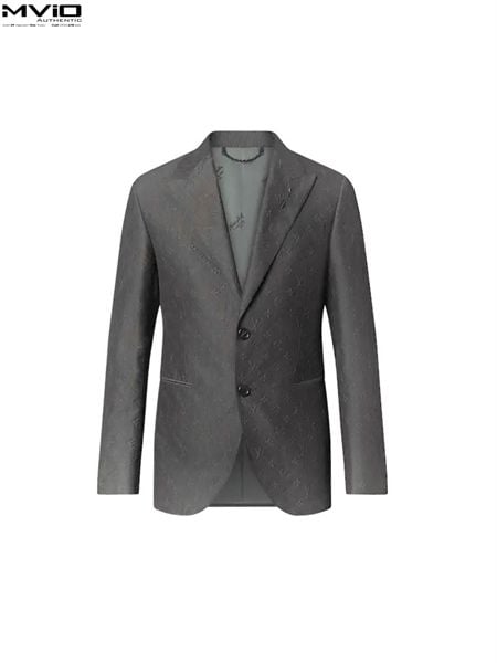  Blazer Louis Vuitton Ghi Xám Monogram Tag Tay 1AA5D5 