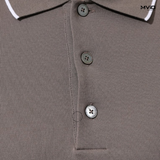  Polo Zegna Xám Cổ Viền Trắng UD358A7.D746.N07.50.R 