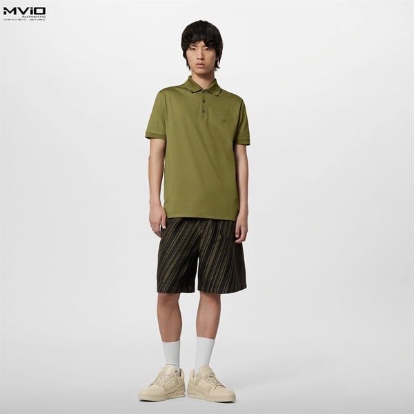  Polo Louis Vuitton Xanh Green 1A1VGG 