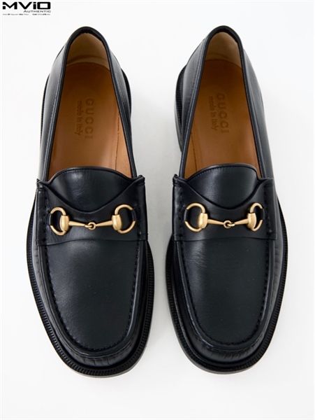 Loafer Gucci Đen 348 Móc Gold 723562 U7J00 1000 