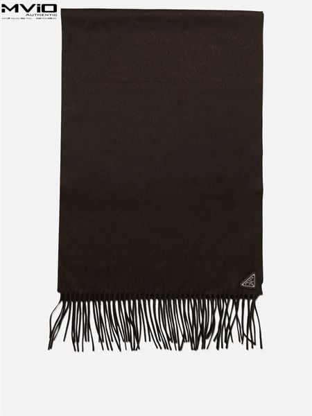 Khăn Prada Cashmere Nâu Moko Tag 2FS065 