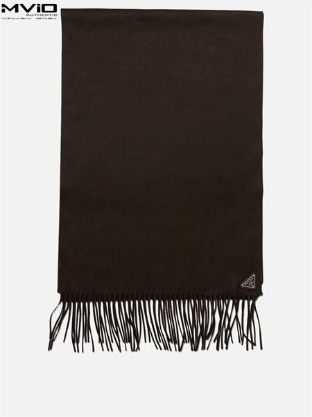  Khăn Prada Cashmere Nâu Moko Tag 2FS065 