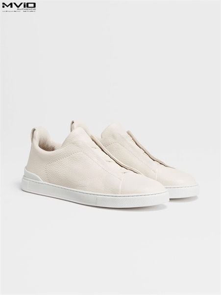  Sneaker Zegna Triple Stitch Da Hươu LHCVO S4667Z PAN 