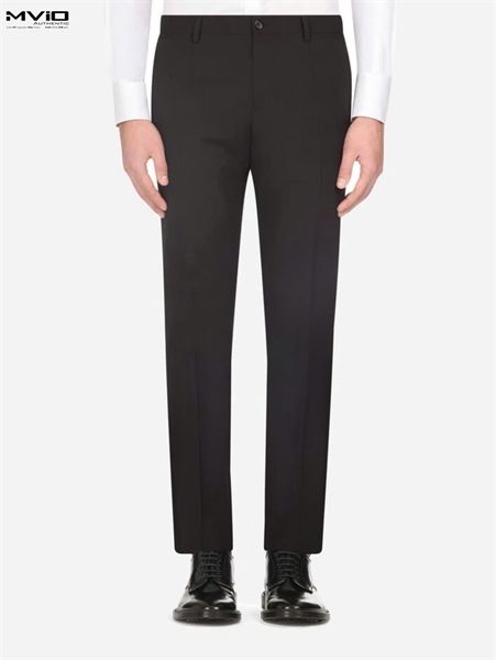  Quần Vải Dolce Gabbana Đen Slim Mã 02 G6DAMTFU3KK_N0000 
