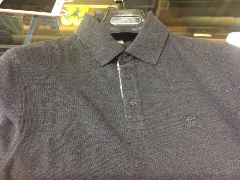  Polo Burberry Ghi 8004580 