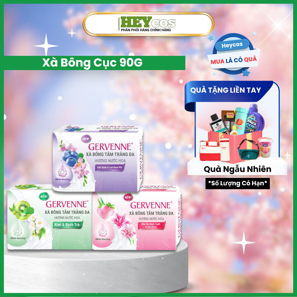  Xà Bông Cục Gervenne 90g - HEYCOS 