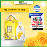  (HỘP QUÀ) Sữa Tắm Nước Hoa Enchanteur Charming 650g | HEYCOS 