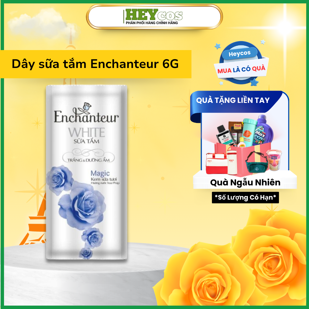  Dây sữa tắm Enchanteur 6g ( Mùi tùy chọn) (chính hãng) | HEYCOS 