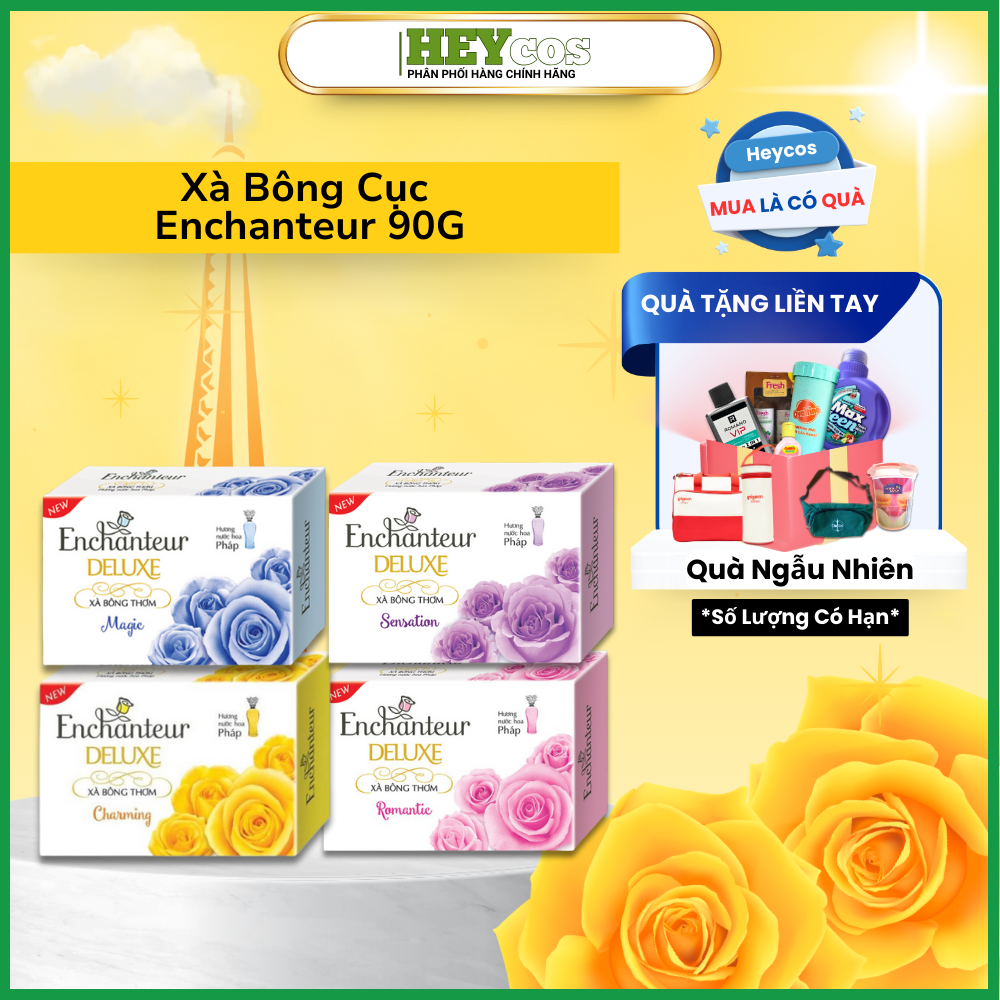  Xà Bông Cục Enchanteur 90g 
