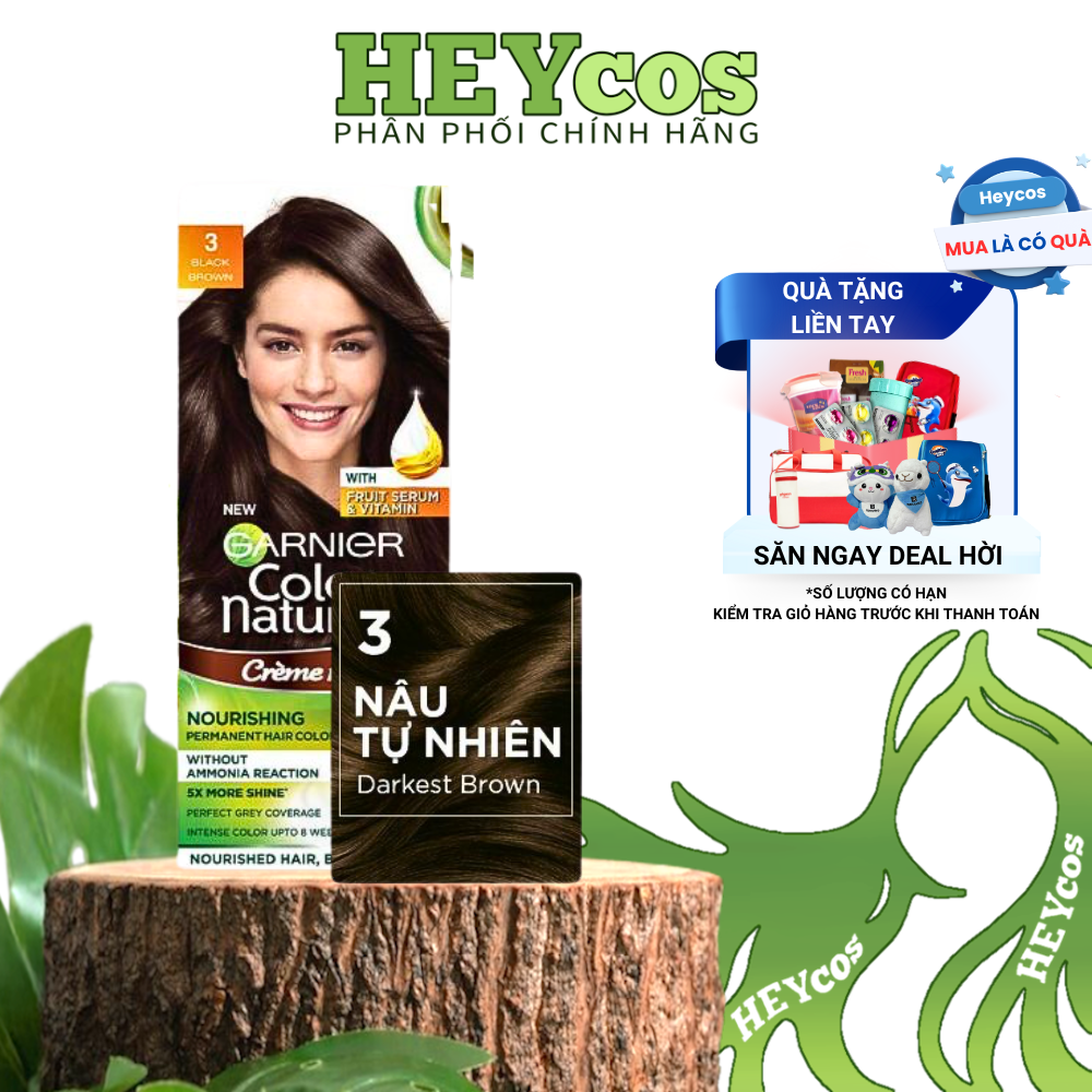  [CHÍNH HÃNG] Kem Nhuộm Tóc Màu Thời Trang Garnier Color Naturals Ultra Colors Dạng Hộp 