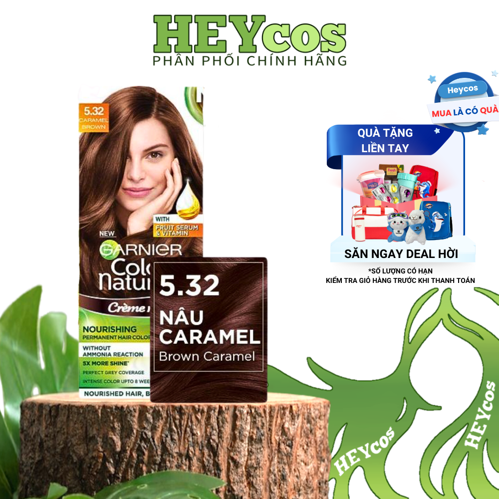  [CHÍNH HÃNG] Kem Nhuộm Tóc Màu Thời Trang Garnier Color Naturals Ultra Colors Dạng Hộp 