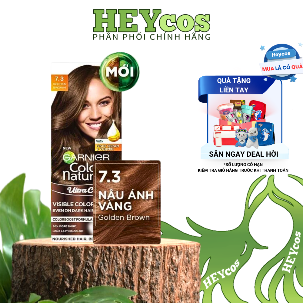  [CHÍNH HÃNG] Kem Nhuộm Tóc Màu Thời Trang Garnier Color Naturals Ultra Colors Dạng Hộp 