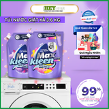  Túi Nước Giặt Xả MaxKleen 3.6kg Chuyên Dụng Cửa Trước – Hương Nước Hoa Huyền Diệu | HEYCOS 