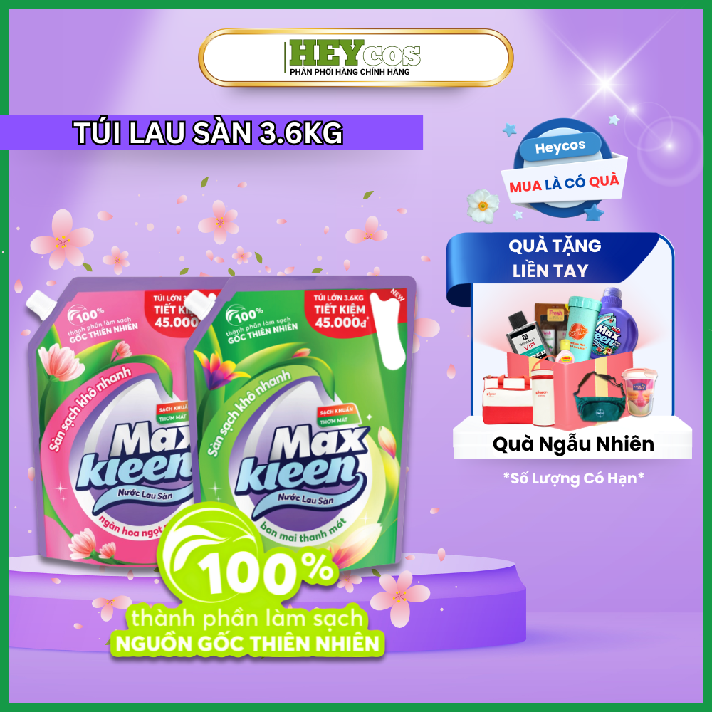 Túi Nước Lau Sàn MaxKleen 3.6kg | HEYCOS