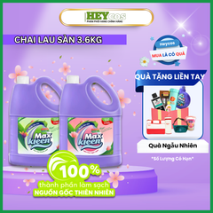 Chai Nước Lau Sàn MaxKleen 3.6kg - Sạch Khuẩn, Thơm Mát Lâu | HEYCOS