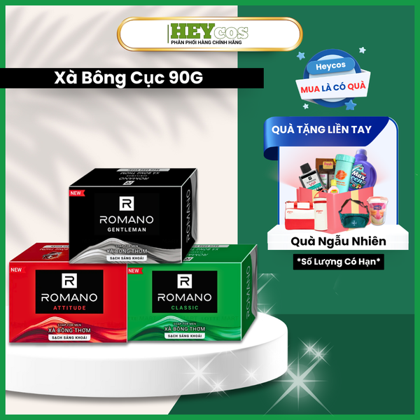  Xà Bông Cục Romano 90G| HEYCOS 