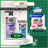  Dầu Gội & Tắm Gội Romano Gen Z 610g 
